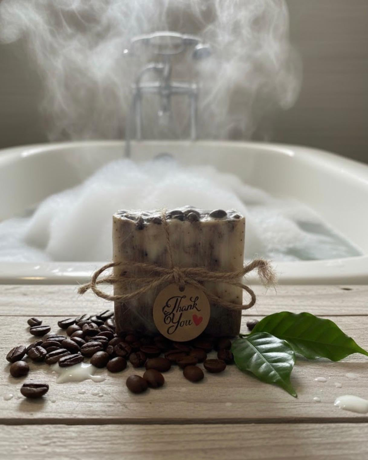 The Morning Ritual: Coffee & Goat Milk Exfoliating Soap